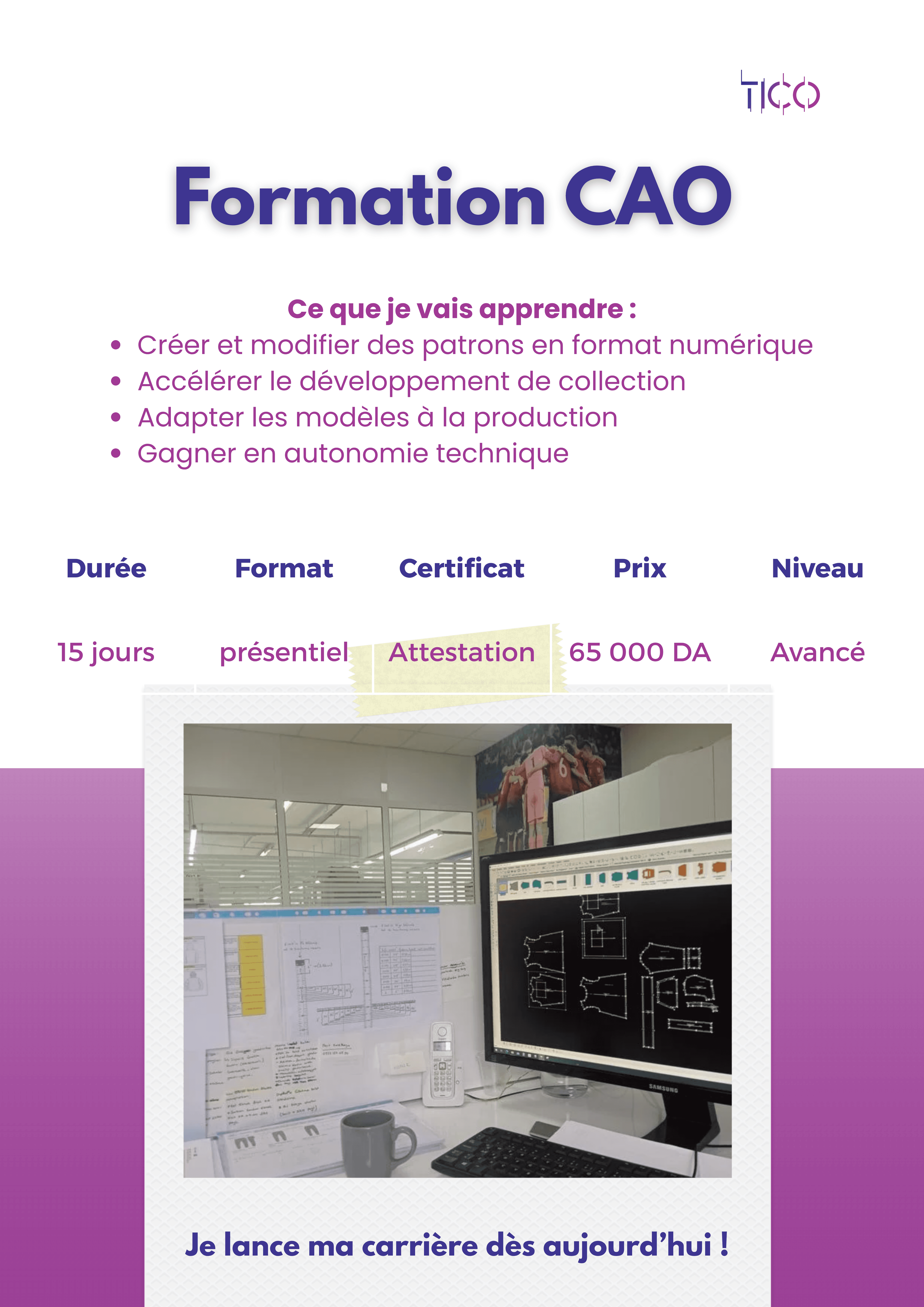 Formation CAO